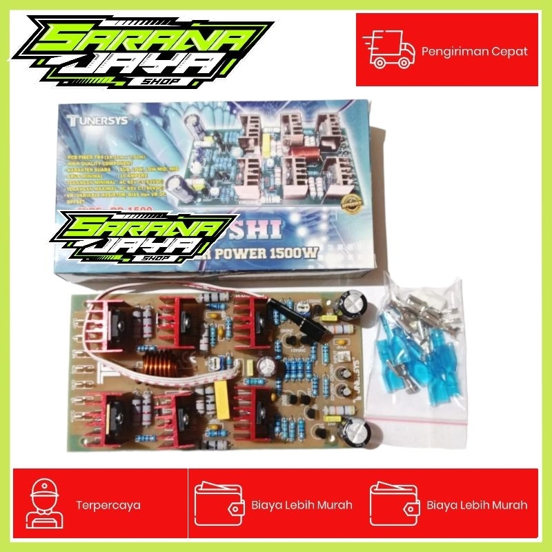 Jual Kit Super Driver Power Amplifier 1500W YIROSHI by Tunersys