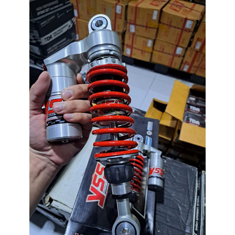 Jual Twin Shock YSS G-RACING TOP LINE RG362-280TRWL for Jupiter Z ...