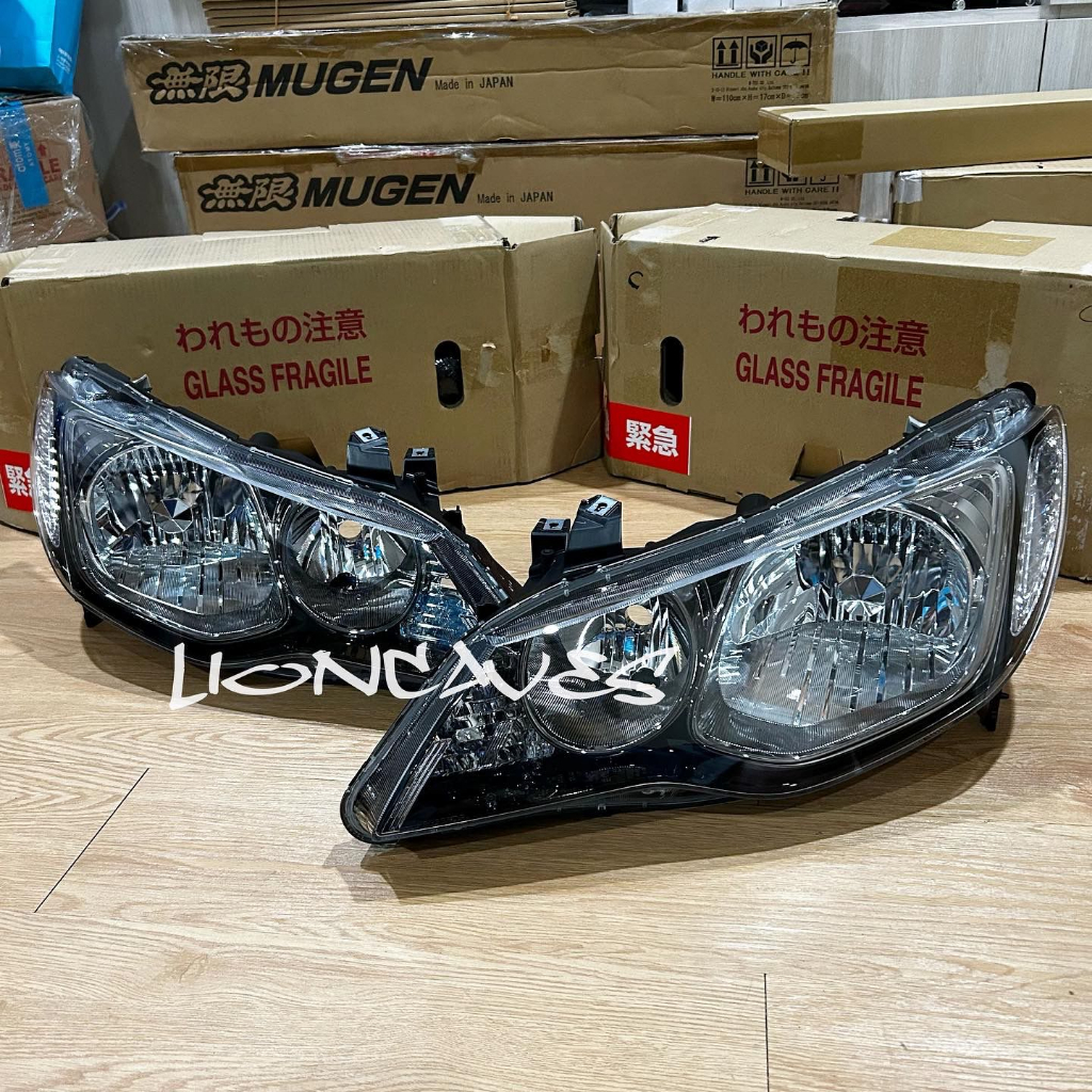 Jual Original Headlamp Civic Type R FD2 100% Gresh New - Made in Japan ...