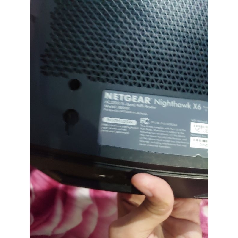 Jual router gaming Netgear x6 tri band x6 r8000 normal mu-mimo | Shopee ...