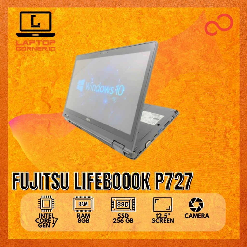 Jual Laptop Fujitsu Core i7 RAM 20GB SSD 512GB Murah
