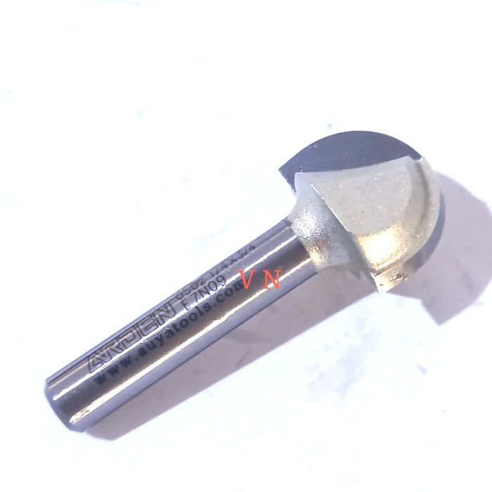 Jual Mata Profil/Router 19 mm 1/4 X 3/4 Round Nose/Core Box Bits Merk ...
