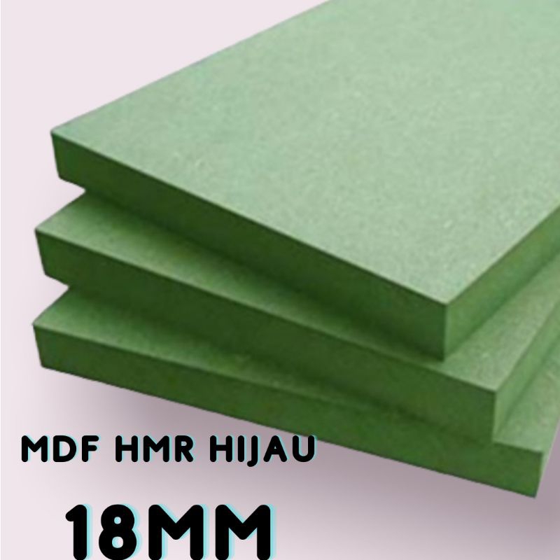 Jual MDF HIJAU HMR Alas Meja Sablon 18mm anti air 40x60cm | Shopee