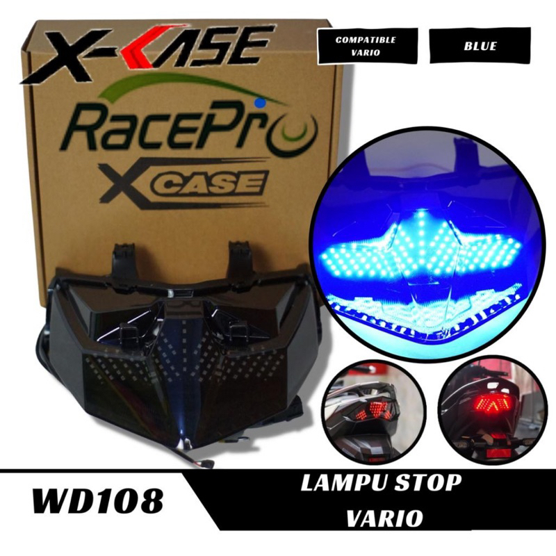 Jual Lampu Stop Lamp / Lampu Stop Belakang Running Manual Vario 125/