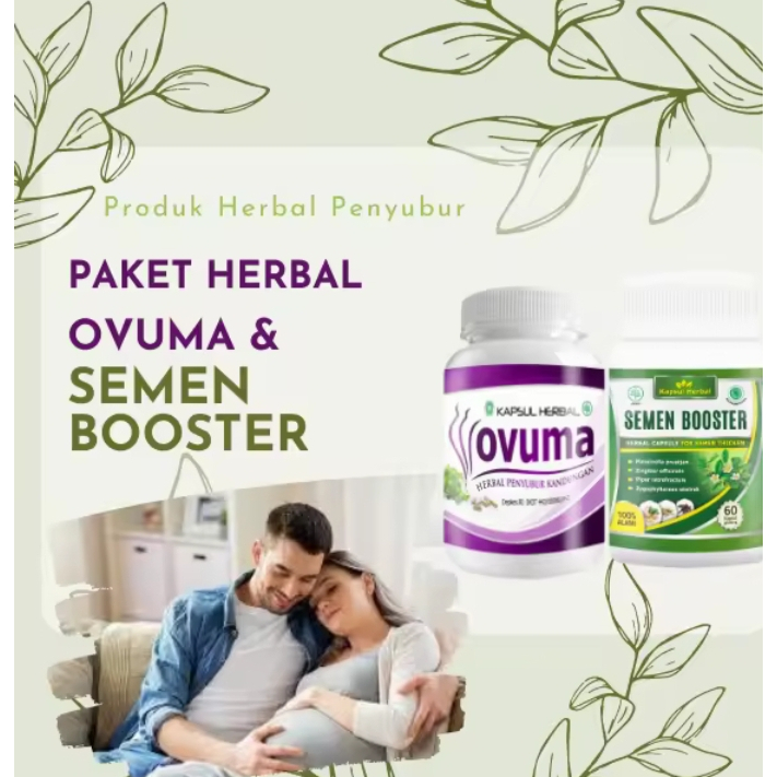 Jual Paket Promil Ovuma Dan Semen Booster Original Penyubur Kandungan Bpom 100 Original 