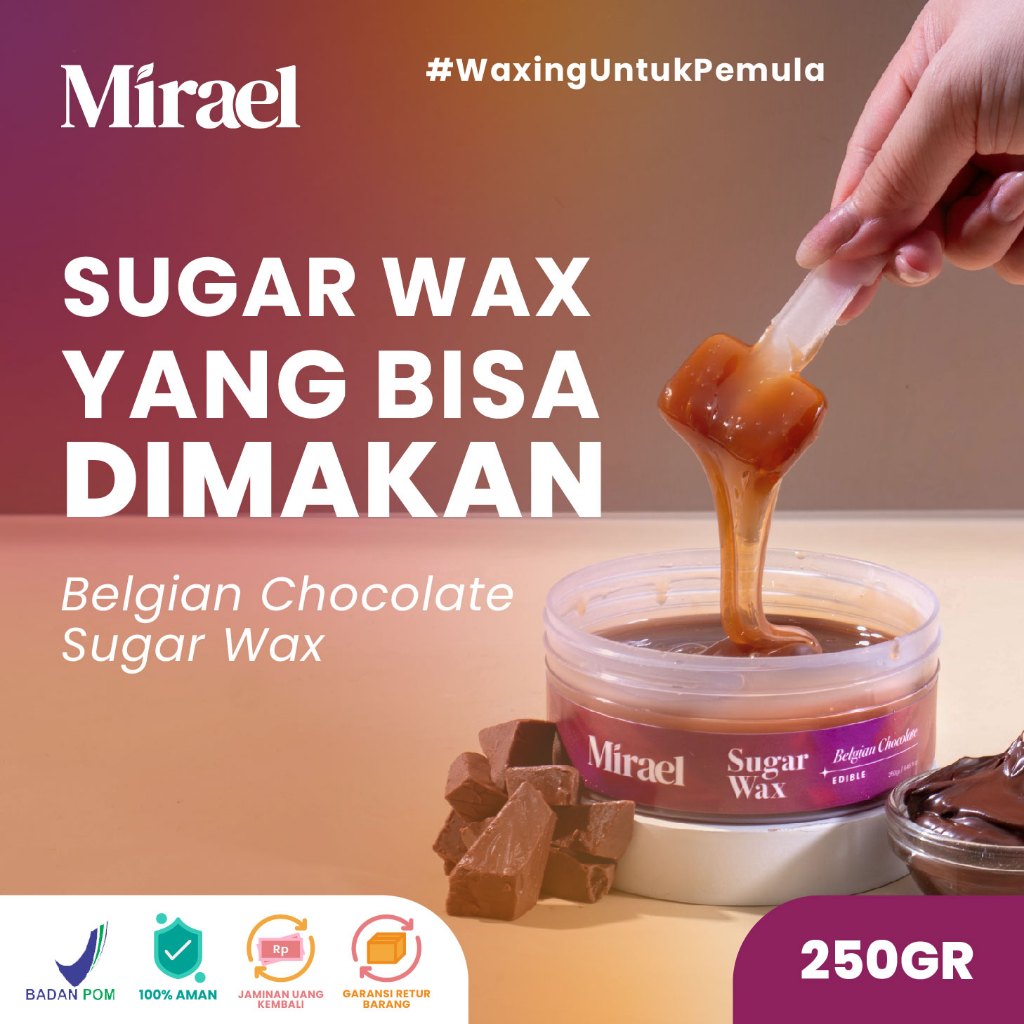 Jual MIRAEL Sugar Waxing Kit Penghilang Bulu Miss V Dengan Niacinamide