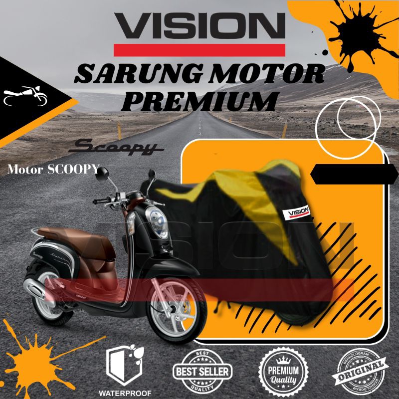 Jual Cover Motor Anti Debu Super Cover Sarung Motor Vision SuperCover ...