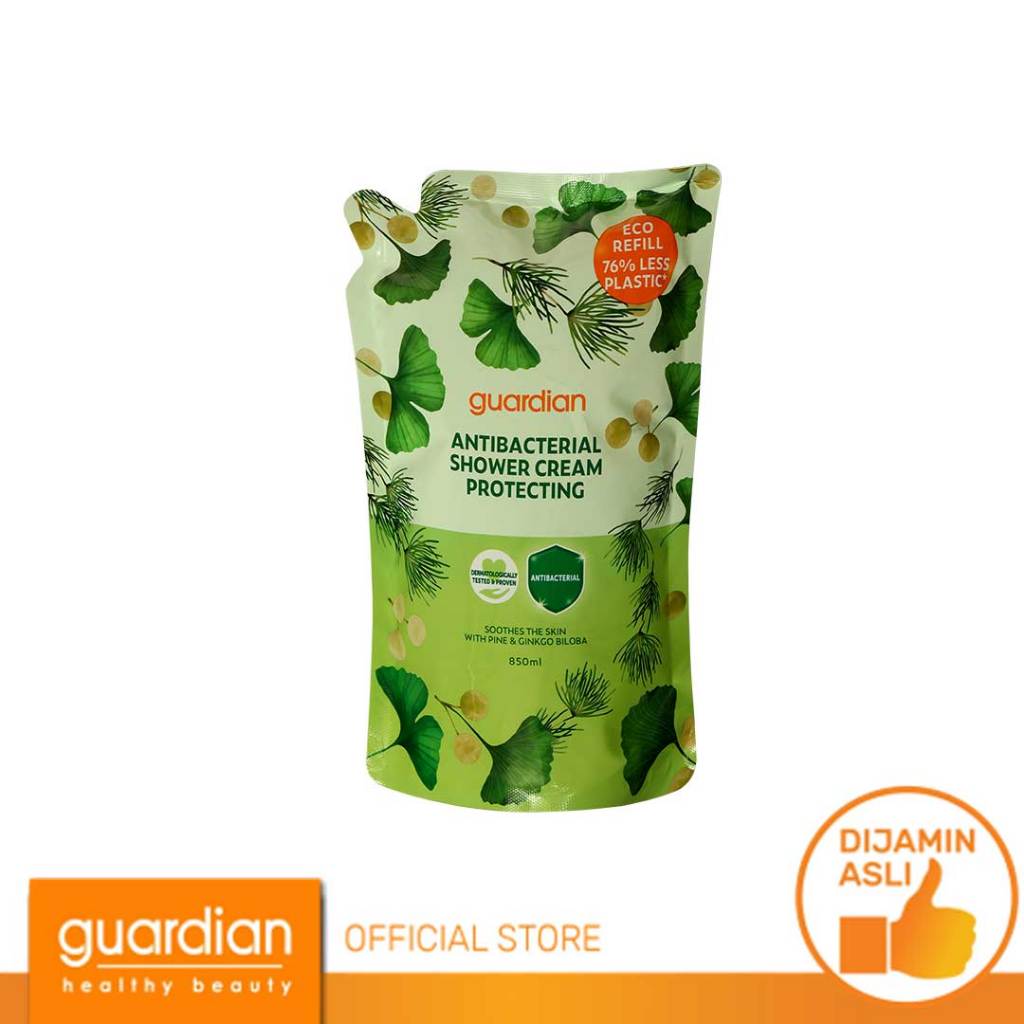 Jual Guardian Antibacterial Protecting Body Wash Refill 850ml Shopee