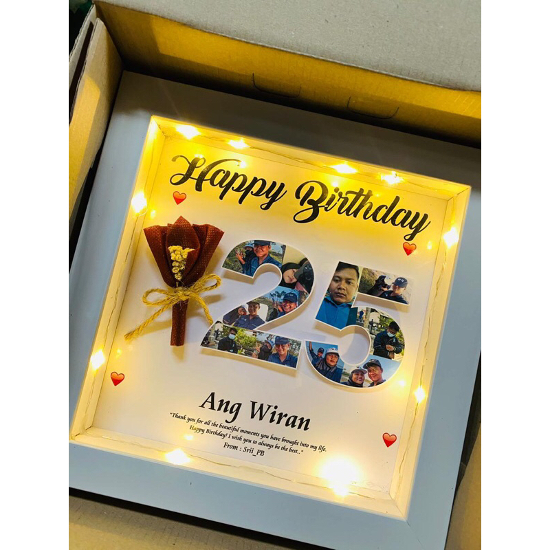 Jual Frame 3d Angka dan Bucket | Shopee Indonesia