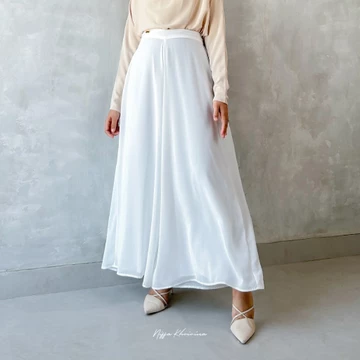 Bynissa BINAR KULOT Bawahan Celana Kulot Highwaist Cerruty Pakaian Muslim Wanita