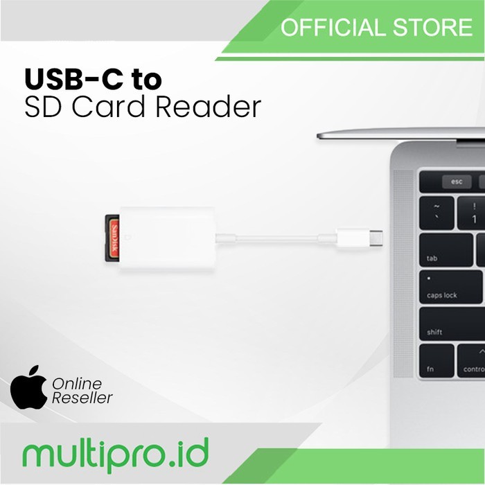 Jual Apple USBC to SD Card Reader Garansi Resmi Apple Indonesia Shopee Indonesia