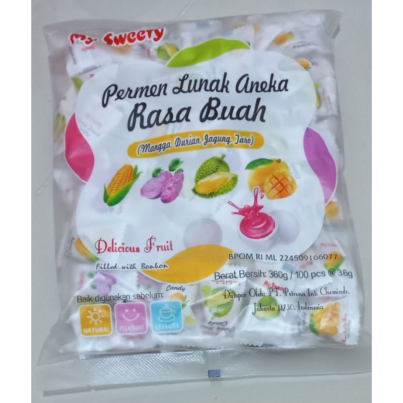 Jual Permen Lunak Rasa Buah My Sweety | Shopee Indonesia