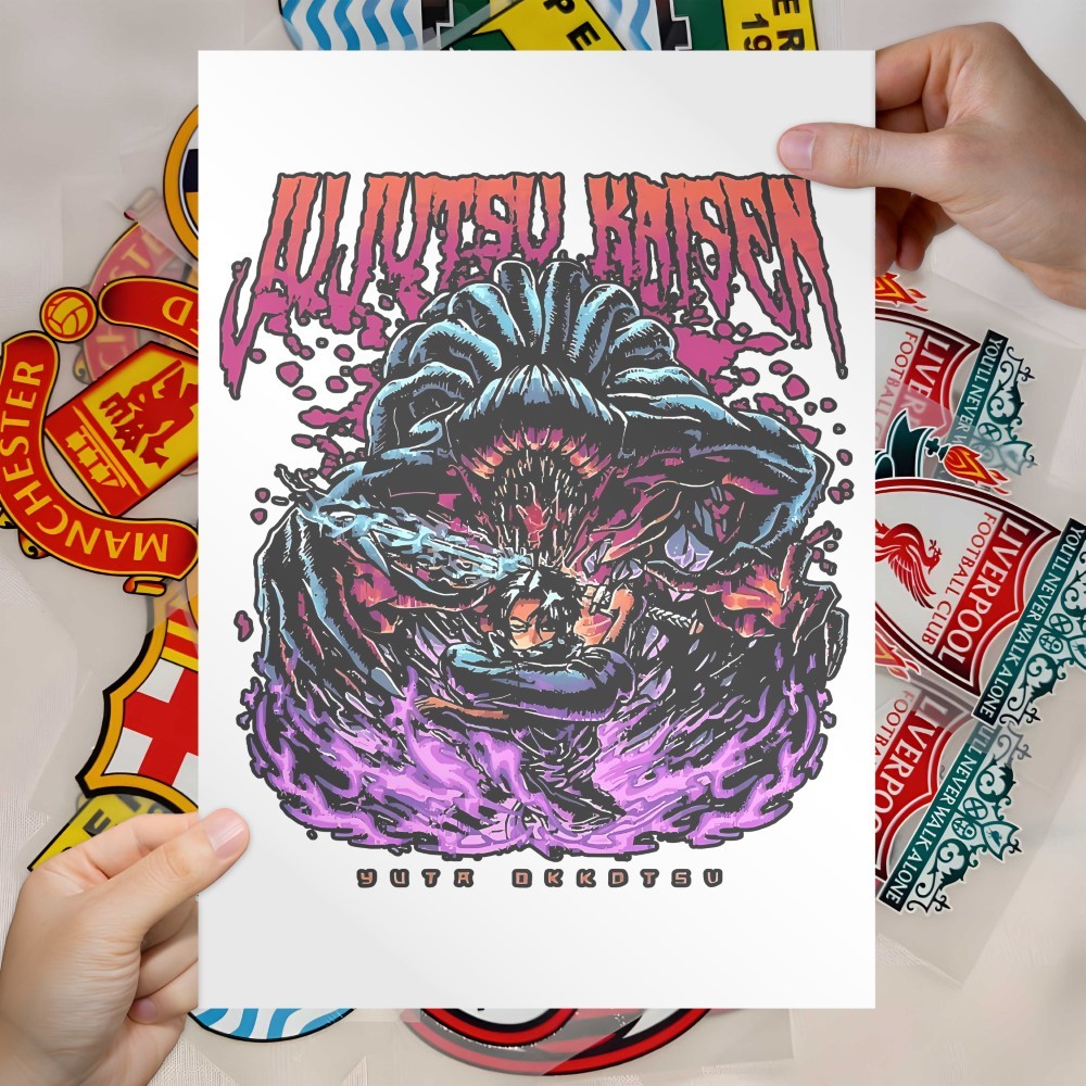 Jual Sablon Print DTF Digital Anime Jujutsu Kaisen Yuta Okkotsu with ...