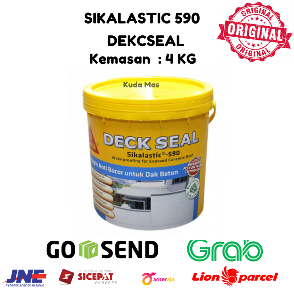 Jual Sika Deck Seal Deckseal Sikalastic 590 Waterproofing Pelapis Anti Bocor Atap And Dak Beton 9958