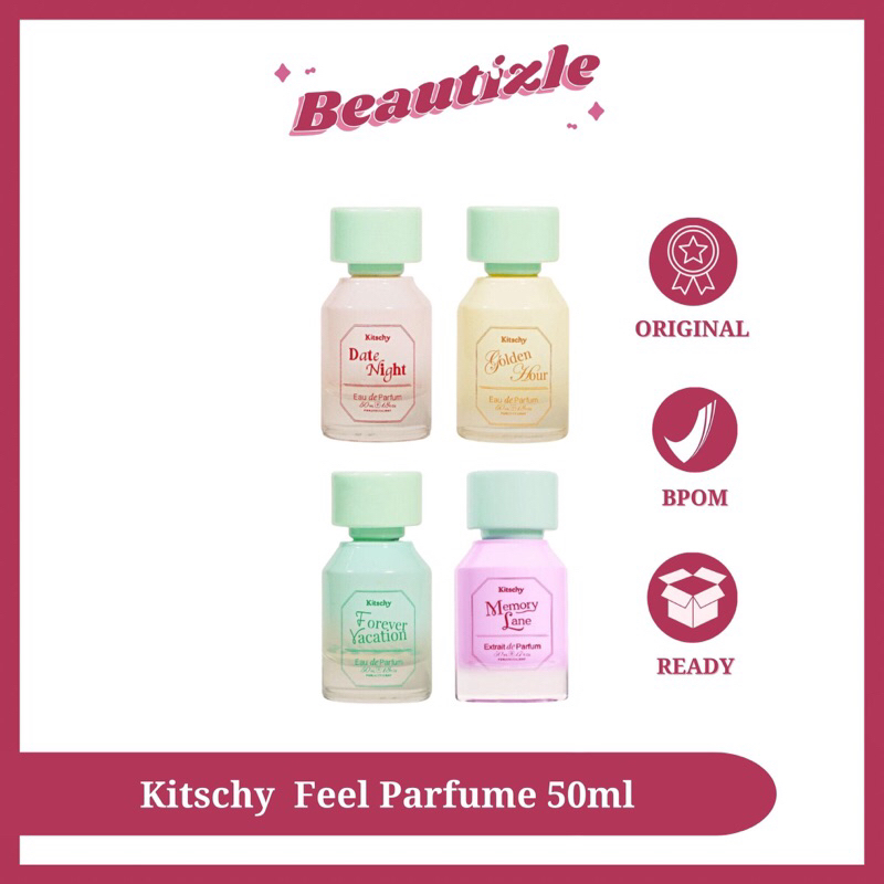 Jual KITSCHY Parfume Feel Date Night Golden Hour Forever Vacation