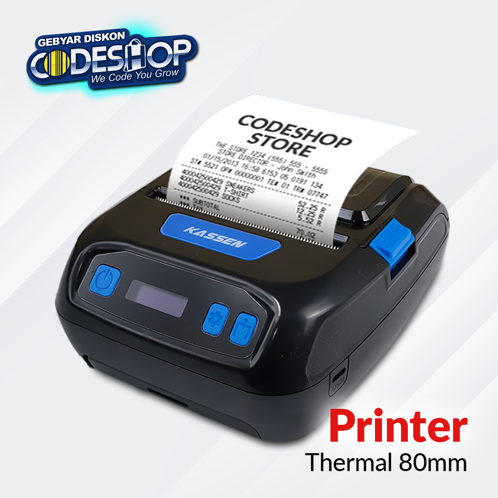 Jual Kassen Mt Vl Mobile Printer Kasir Thermal Mm Cetak Struk