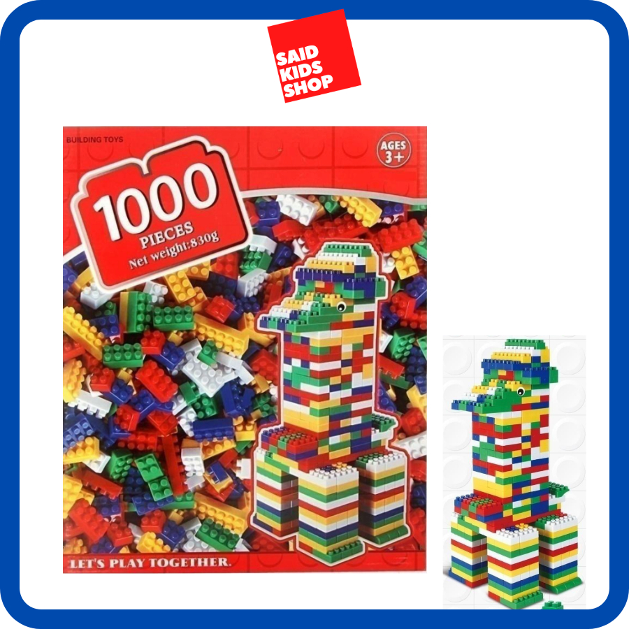 Jual SAIDKIDSSHOP - Building Block Isi 1000 pcs Mainan Edukasi Anak ...
