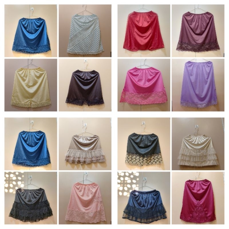 Jual [UPDATE 27 APR] Androk Satin | Androk Renda | Rok Satin Dalaman ...