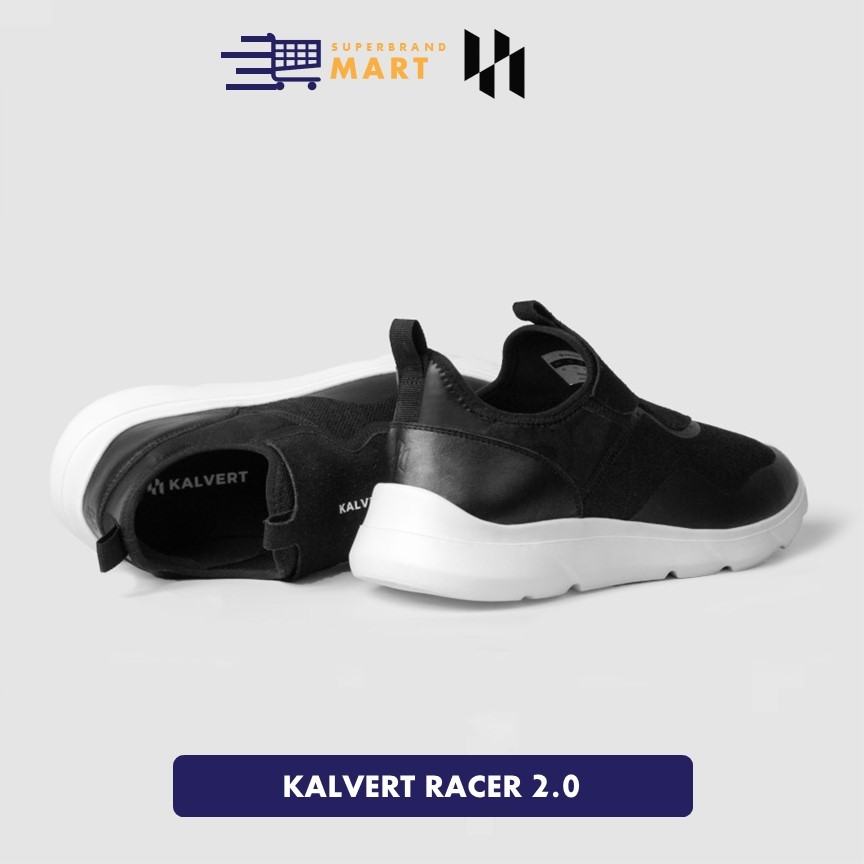 Jual Sepatu Kulit Kalvert Racer 2.0 Series Sepatu Sneakers Sport Sepatu ...