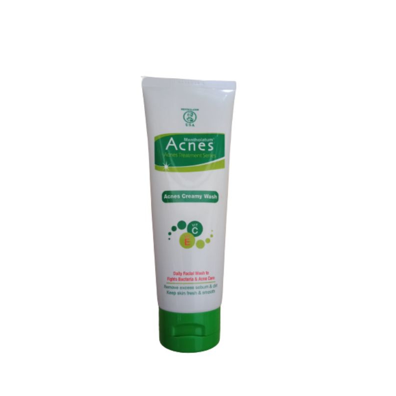 Jual Acnes Creamy Wash 100gr Facial Wash Anti Acne Shopee Indonesia