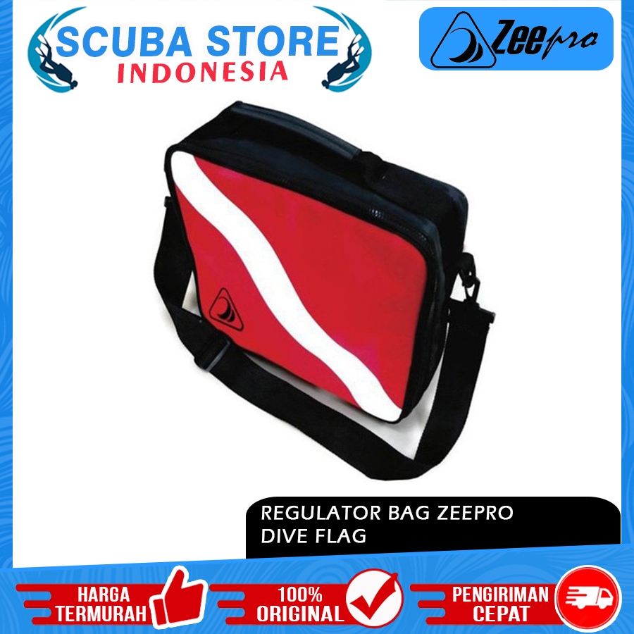 Jual Regulator Bag Zeepro Dive Flag Tas Box Case Casing Tempat Octopus