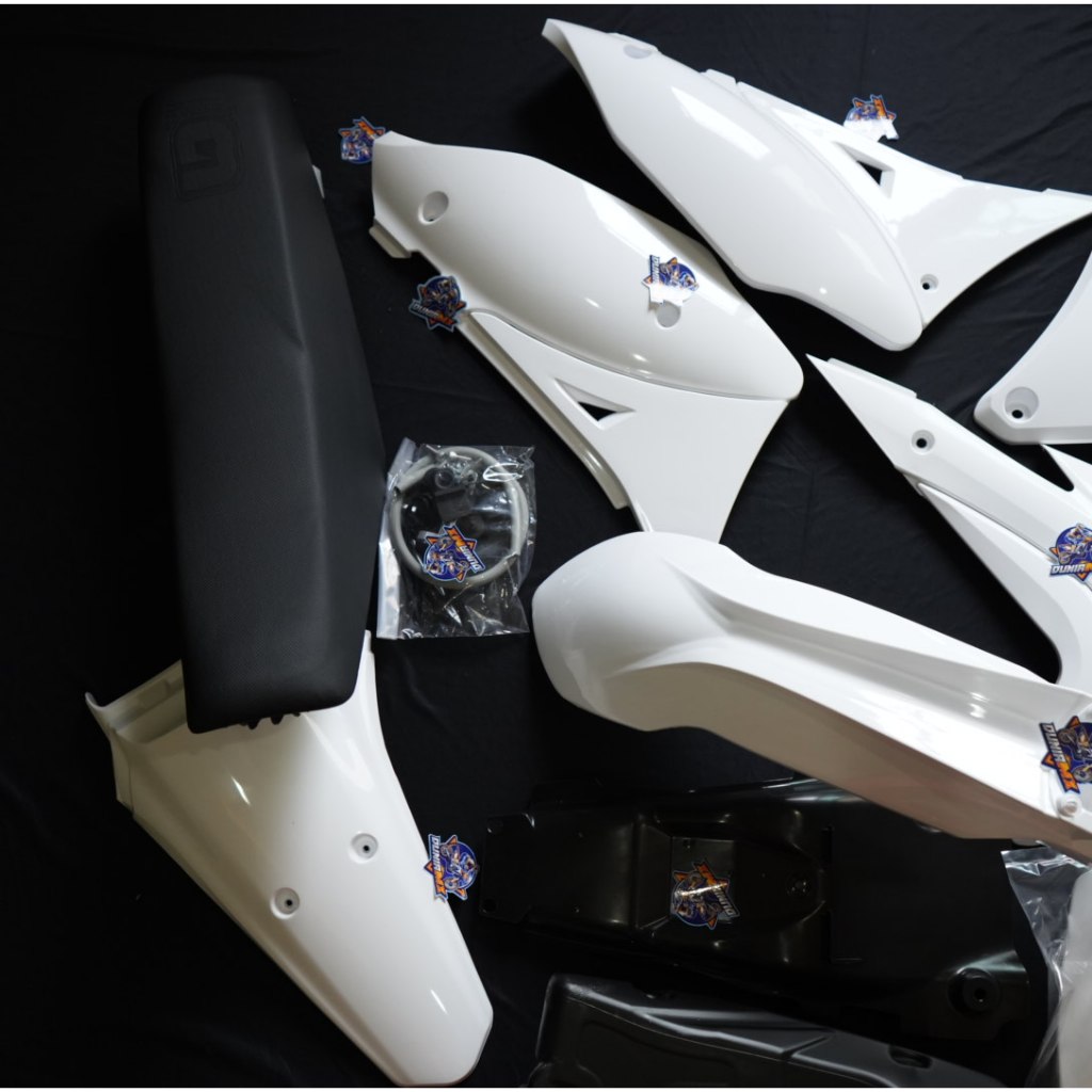 Jual BODYSET GORDON FULL BODY SET KLX 150 GORDON PUTIH FULL TANGKI ...