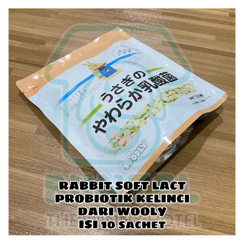 Jual RABBIT SOFT LACT WOOLY REAL PACK | Probiotik khusus kelinci ...