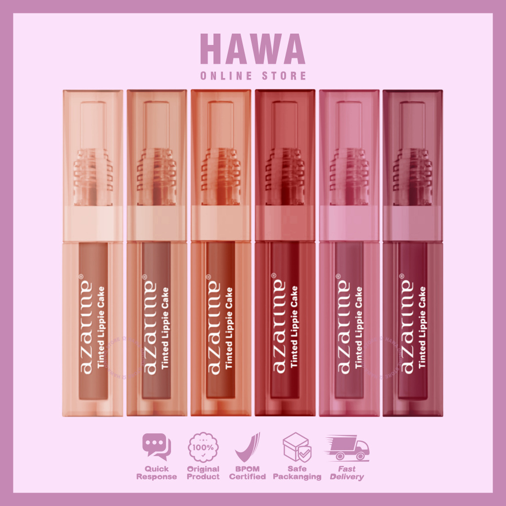 Jual Azarine x Red Velvet Tinted Lippie Cake Lip Tint 2.9ml | Shopee ...
