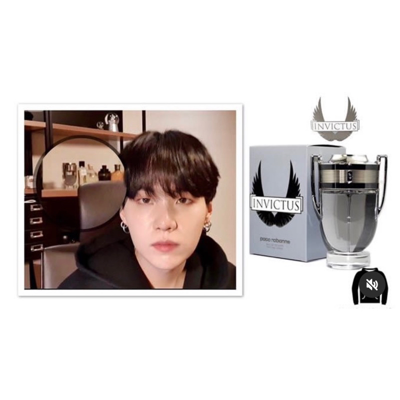 Parfum Suga Bts Paco Rabanne Invictus Yoongi SUGA Yoongi