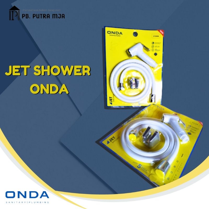 Jual ONDA Jet Shower S 75 WCS Putih / Shower Bidet Toilet Shopee