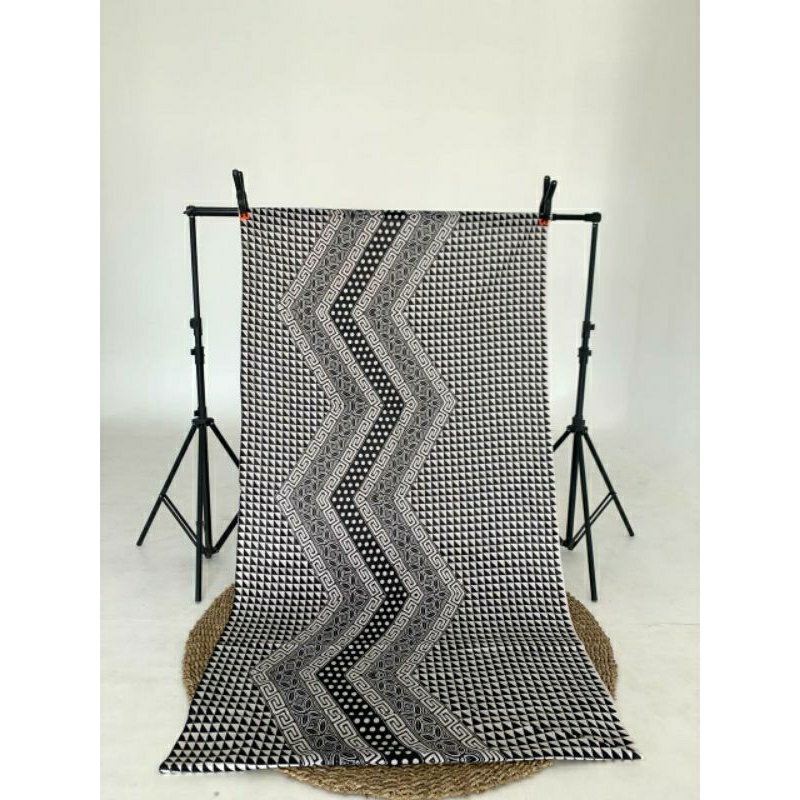 Jual Kain Batik Pekalongan Meteran Motif Sultan Monochrome Shopee