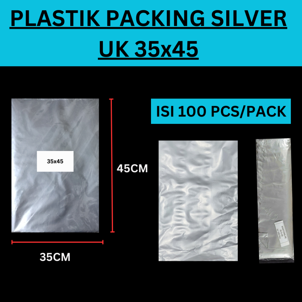 Jual Plastik Packing Uk 30x40 Isi 100 Pcs 15x22 Isi 100 Pcs 25x35 Isi 100 Pcs 20x30 5693