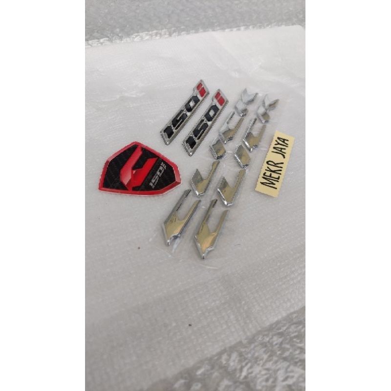 Jual EMBLEM CLICK 150i LENGKAP DENGAN EMBLEM RESIN | Shopee Indonesia