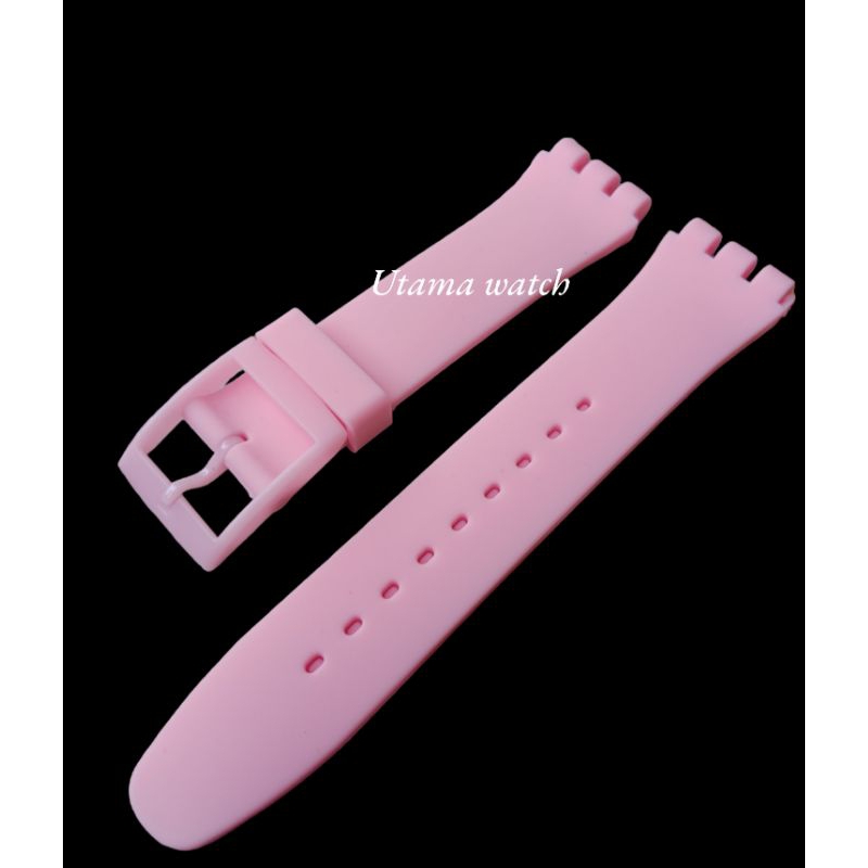 Jual Tali Strap Jam Swatch Original Oem Strap Swatch 19mm Strap Jam