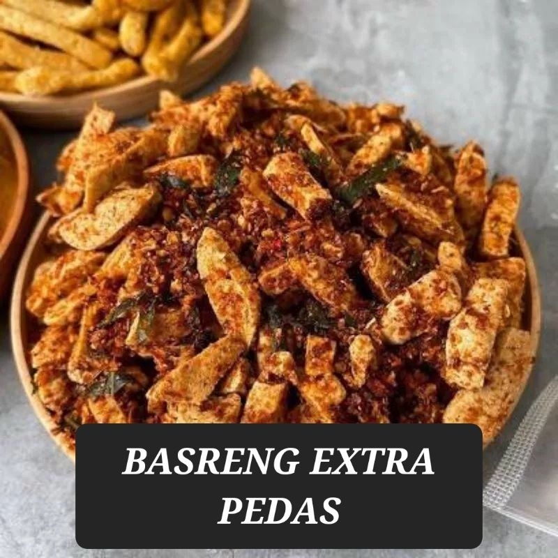 Jual Gram Basreng Baso Goreng Pedas Original Balado Daun Jeruk Ready Medan Shopee