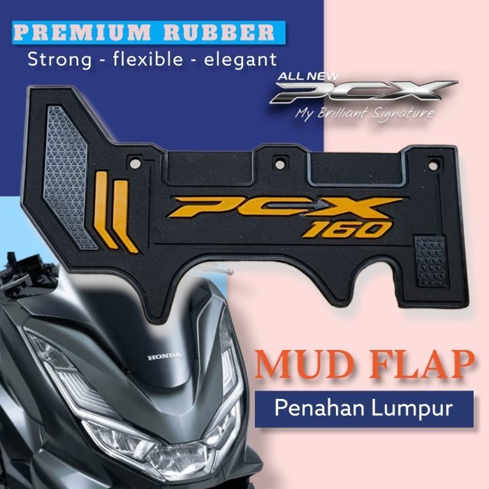 Jual Mudflap Penahan Lumpur Karet Kolong Karpet Lumpur Karet Honda Pcx