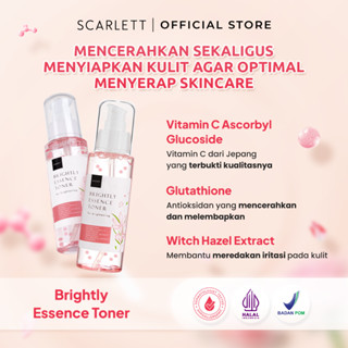 Jual Scarlett Whitening Brightly Essence Toner - Toner Wajah Untuk ...