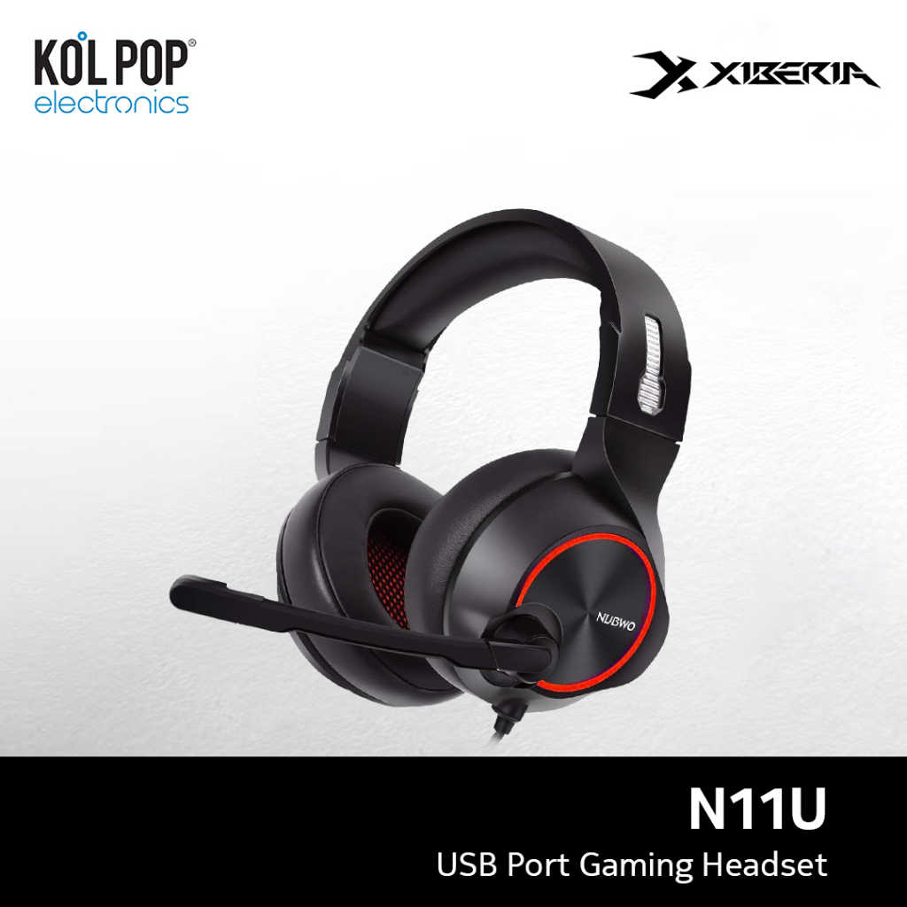 Xiberia Nubwo N11U Headset Gaming with USB Headphone Interface