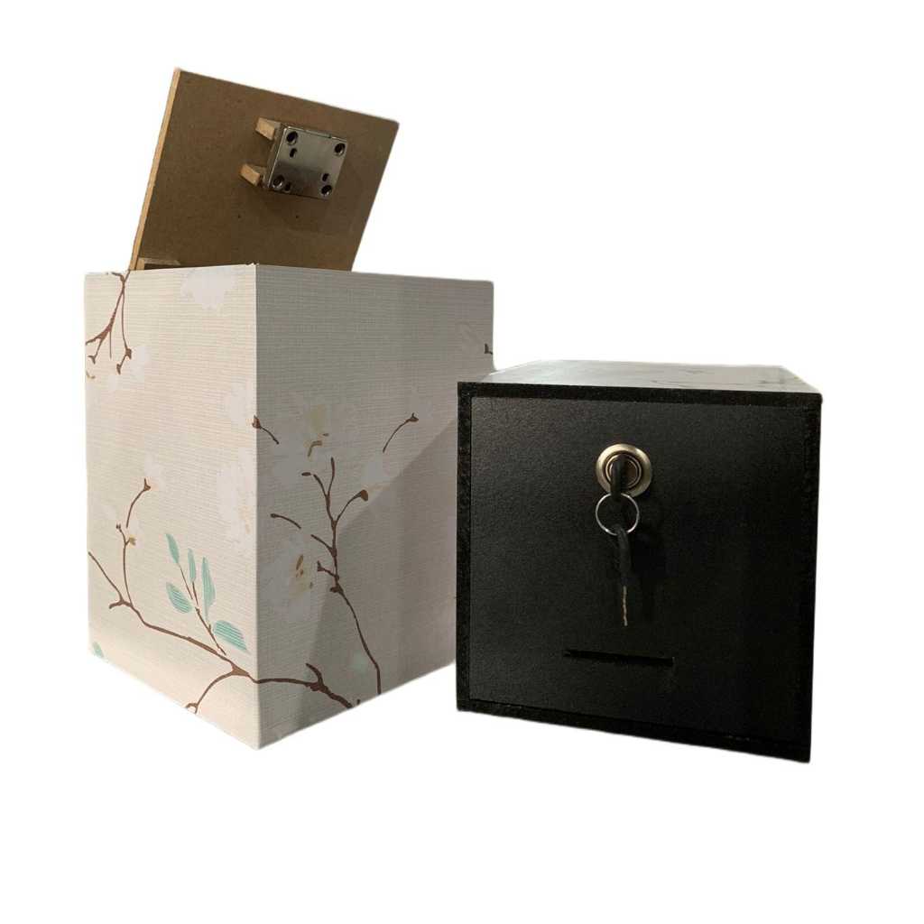 Jual celengan target ready jumbo besar celengan motif bunga sakura ...