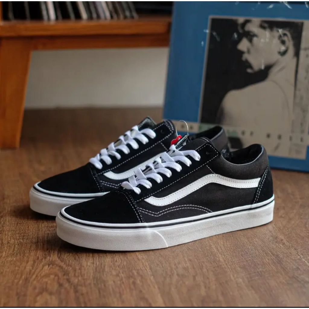 Jual Vans Old Skool Classic Black White Original Sepatu Dewasa Pria ...