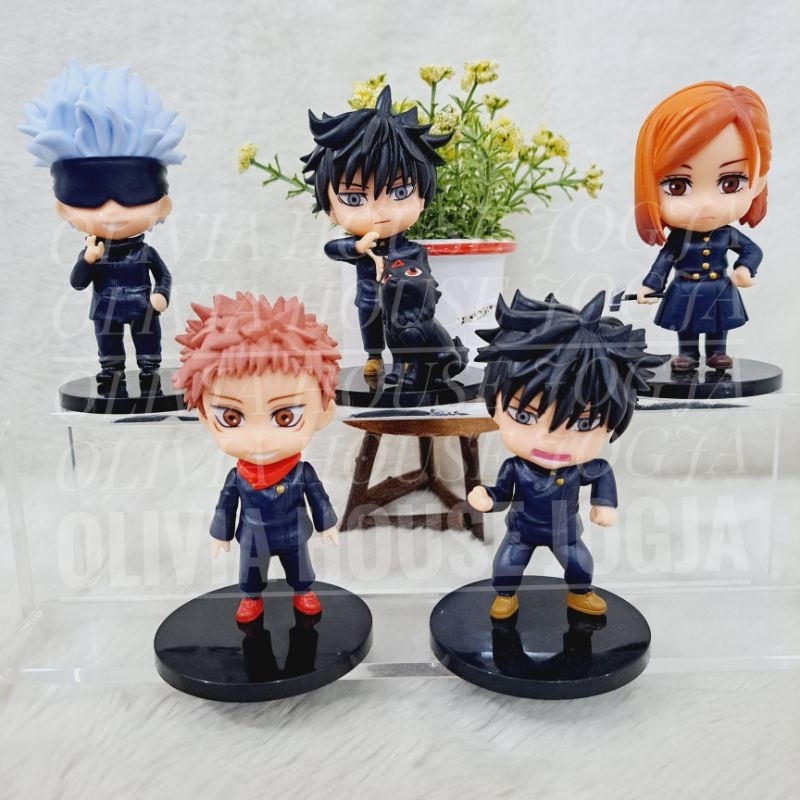 Jual Action Figure Jujutsu Kaisen Satuan Mix Cake Topper Figurin Ecer ...