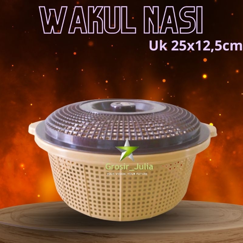 Jual Wakul Tempat Nasi Waskom Hajatan Berkatan Serbaguna Baskom Bakul ...