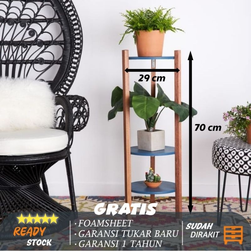 Jual Rak Tanaman Hias Susun Indoor Rak Pot Bunga Shopee Indonesia