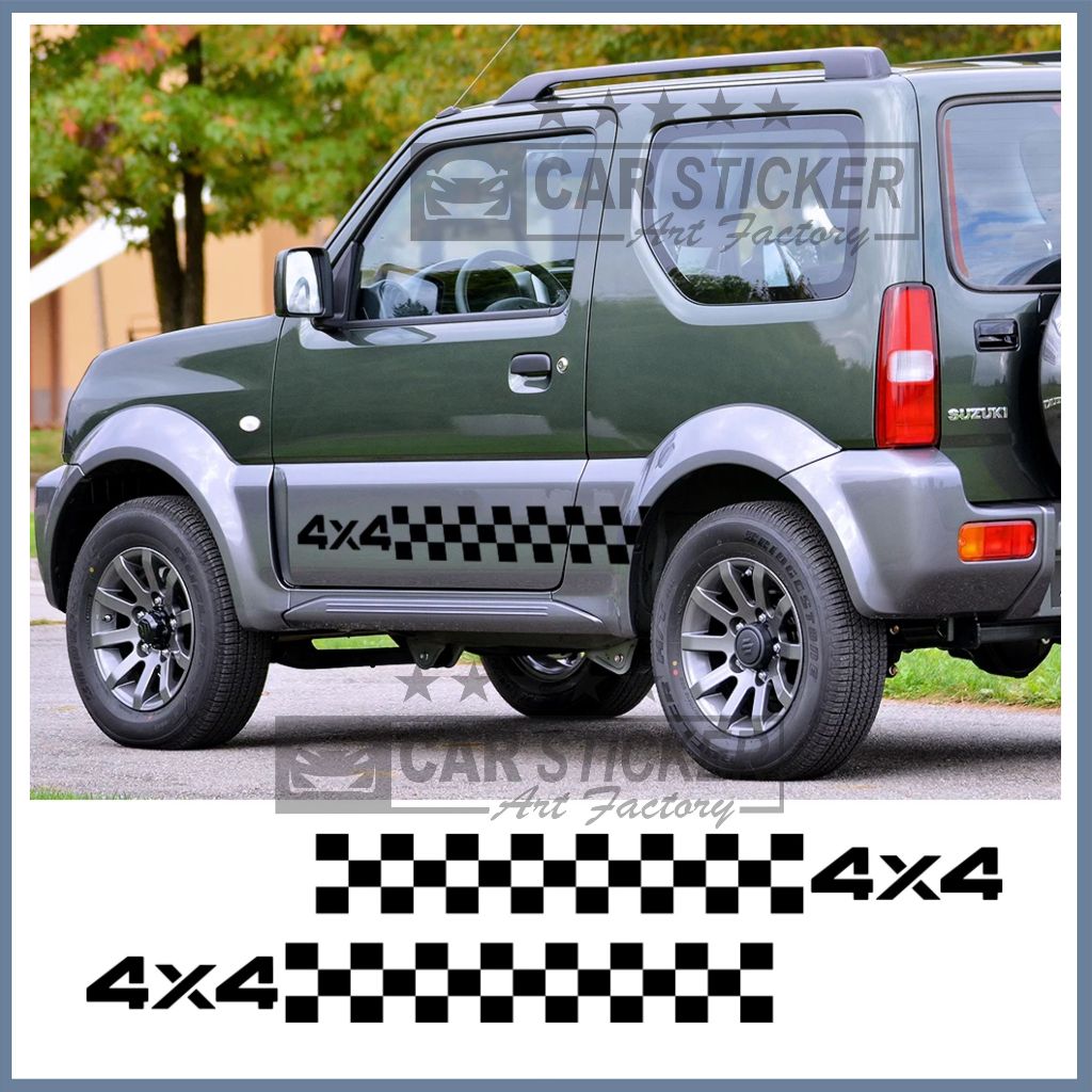 Jual stiker mobil suzuki jimny sicker mobil untuk suzuki jimny keren ...