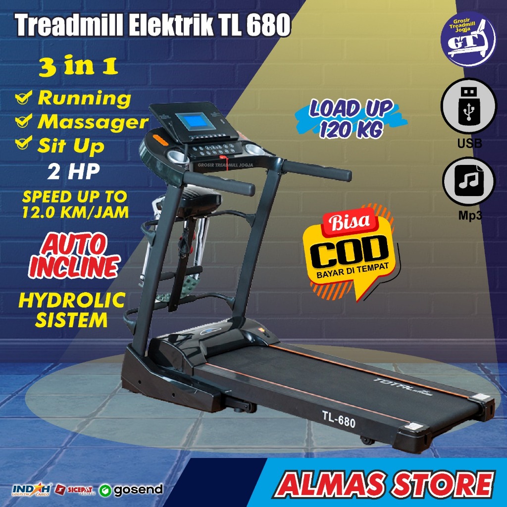 Jual Treadmill Threadmill Tredmill Tredmil Treadmil Trademill Tretmil ...