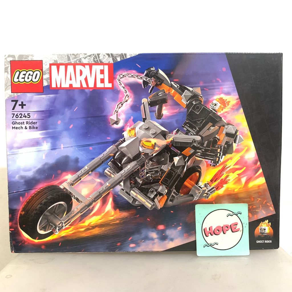 Jual LEGO Marvel 76245 Ghost Rider Mech and Bike Original Segel ...