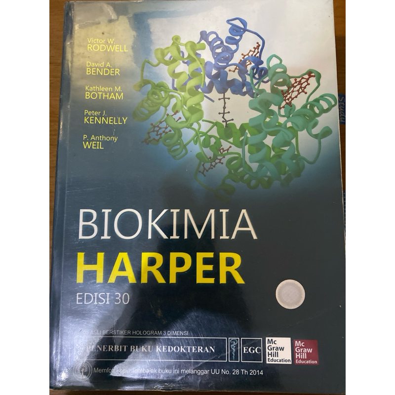 Jual Biokimia Harper Edisi 30 Original Preloved | Shopee Indonesia