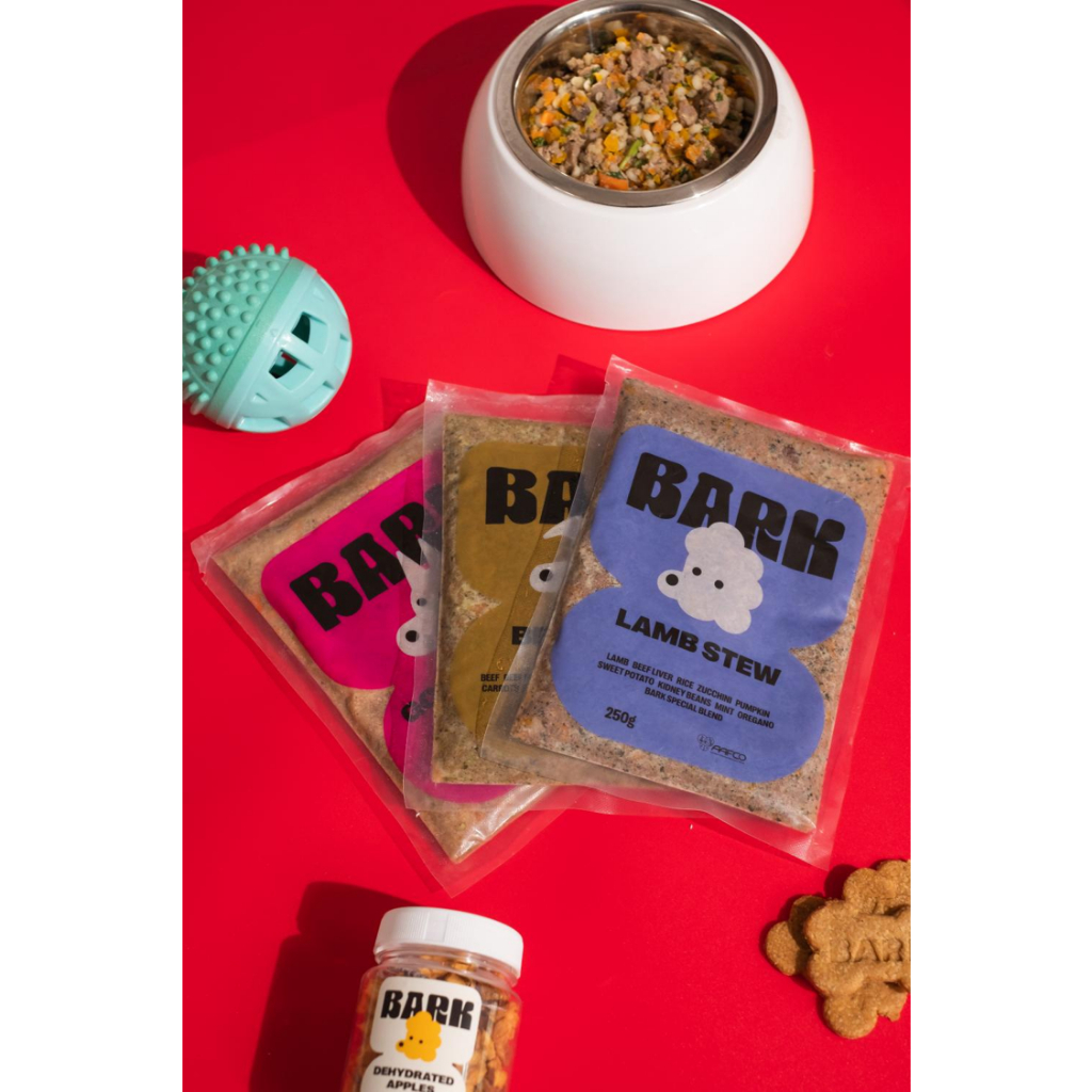 Jual BARK PET Cooked Dog Food Trial Pack 6 Flavors Makanan Anjing Paket ...