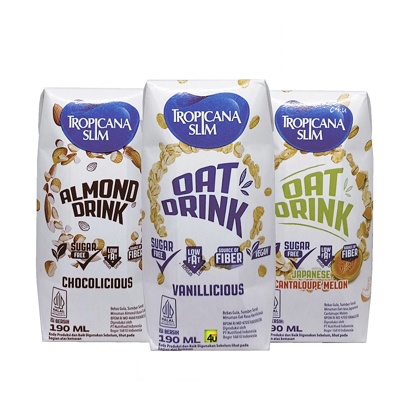 Jual Tropicana Slim Oat And Almond Drink 190 Ml Shopee Indonesia