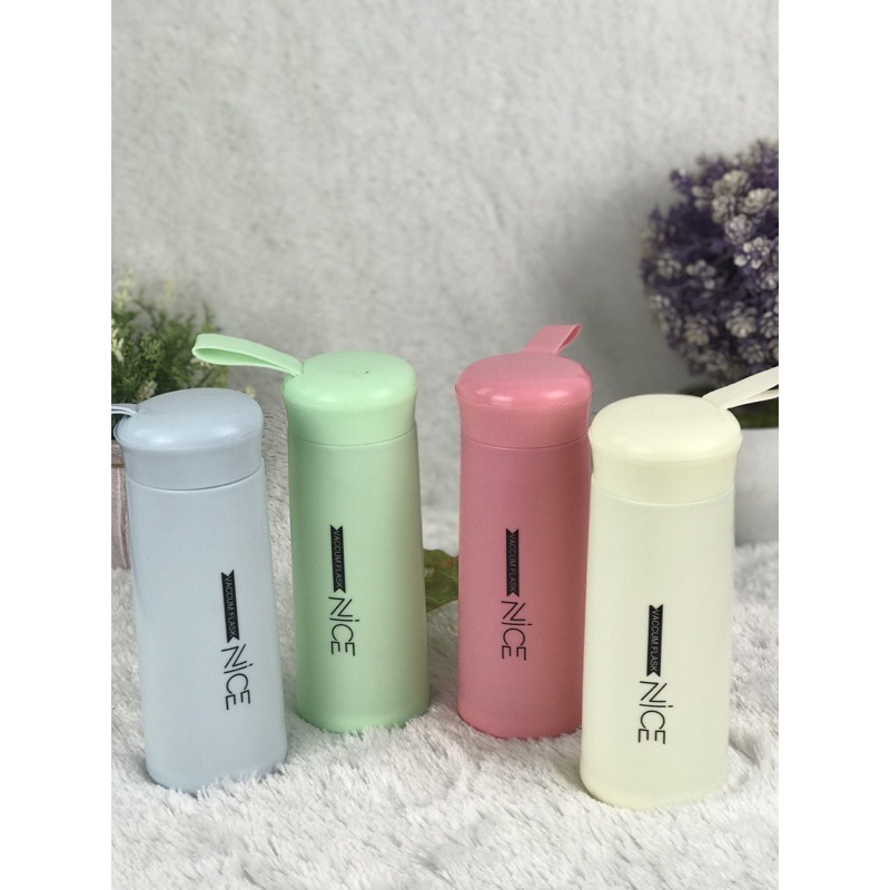 Jual Botol Minum Nice 400 ml ML Glass Botol Air Minum Nice Kaca 400 ml ...